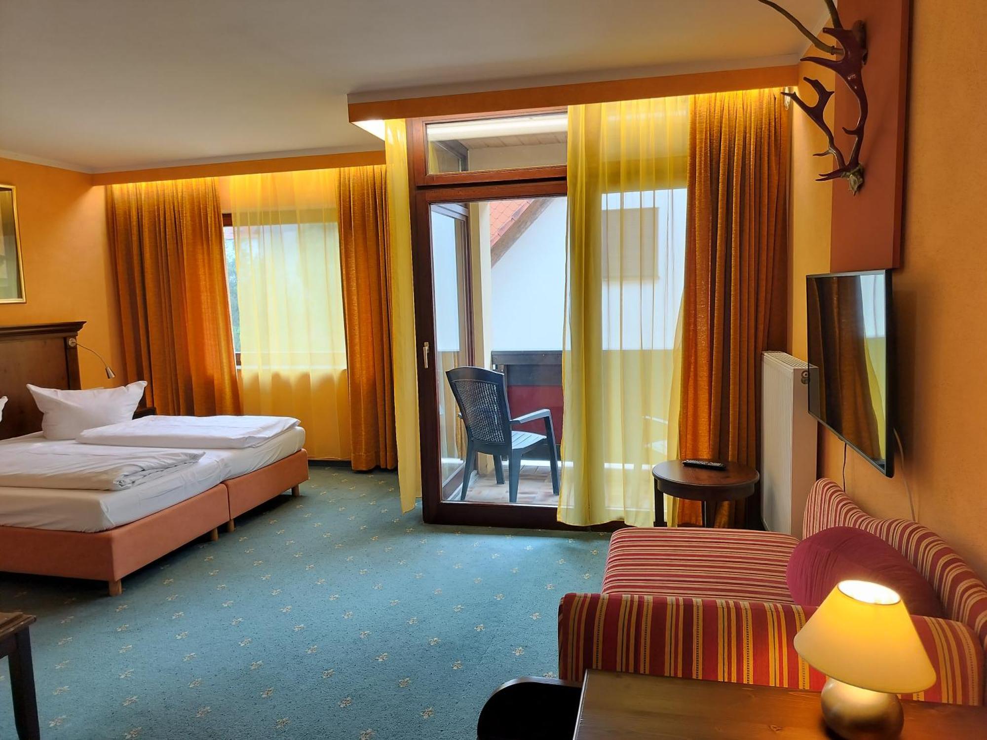 Hotel Hirsch 로텐베르크안데르붐메 외부 사진