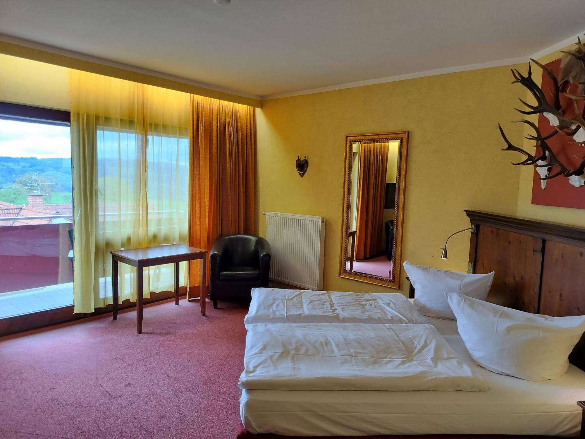 Hotel Hirsch 로텐베르크안데르붐메 외부 사진